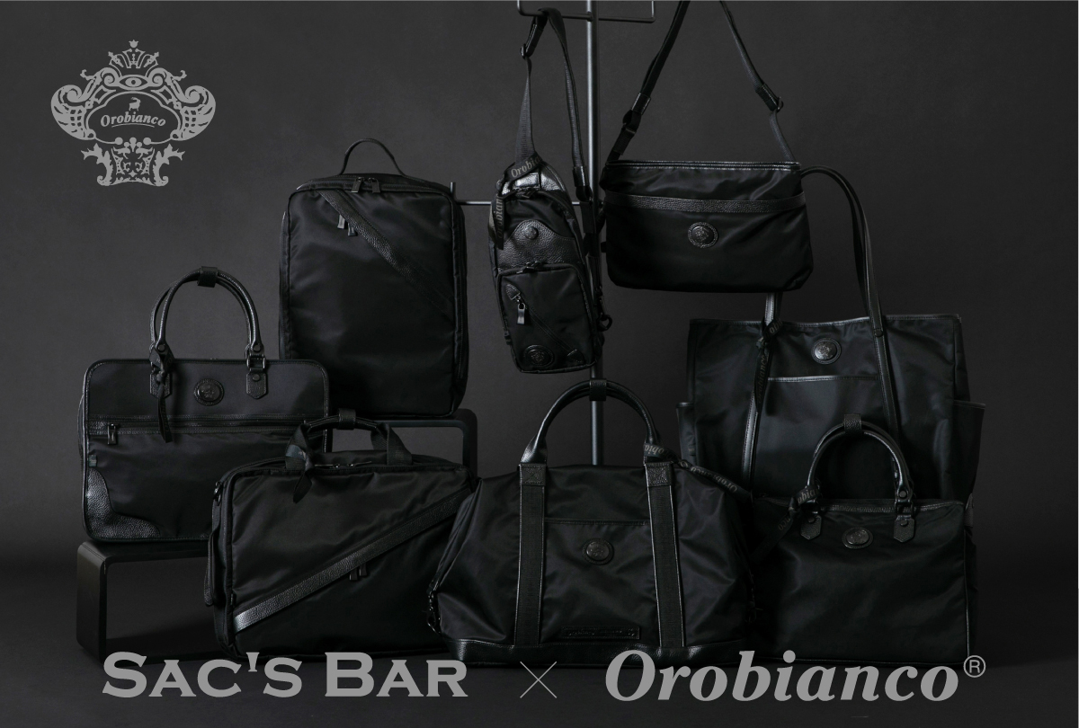 オロビアンコ Orobianco より 注目のblack Line が登場 Sac S Bar